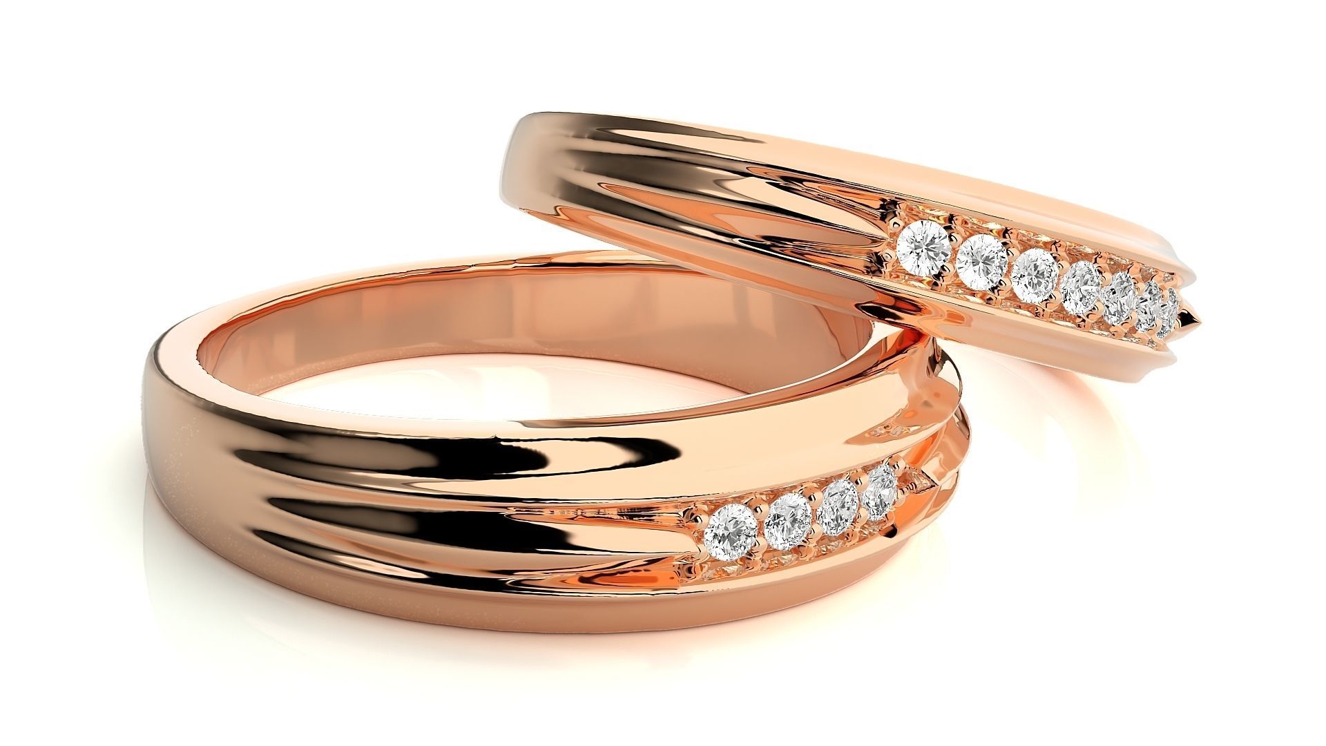 Band ring - hj4  1551 3D print model_2