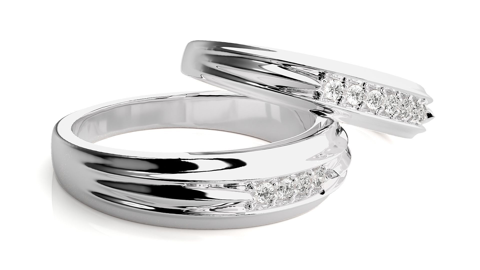 Band ring - hj4  1551 3D print model_5