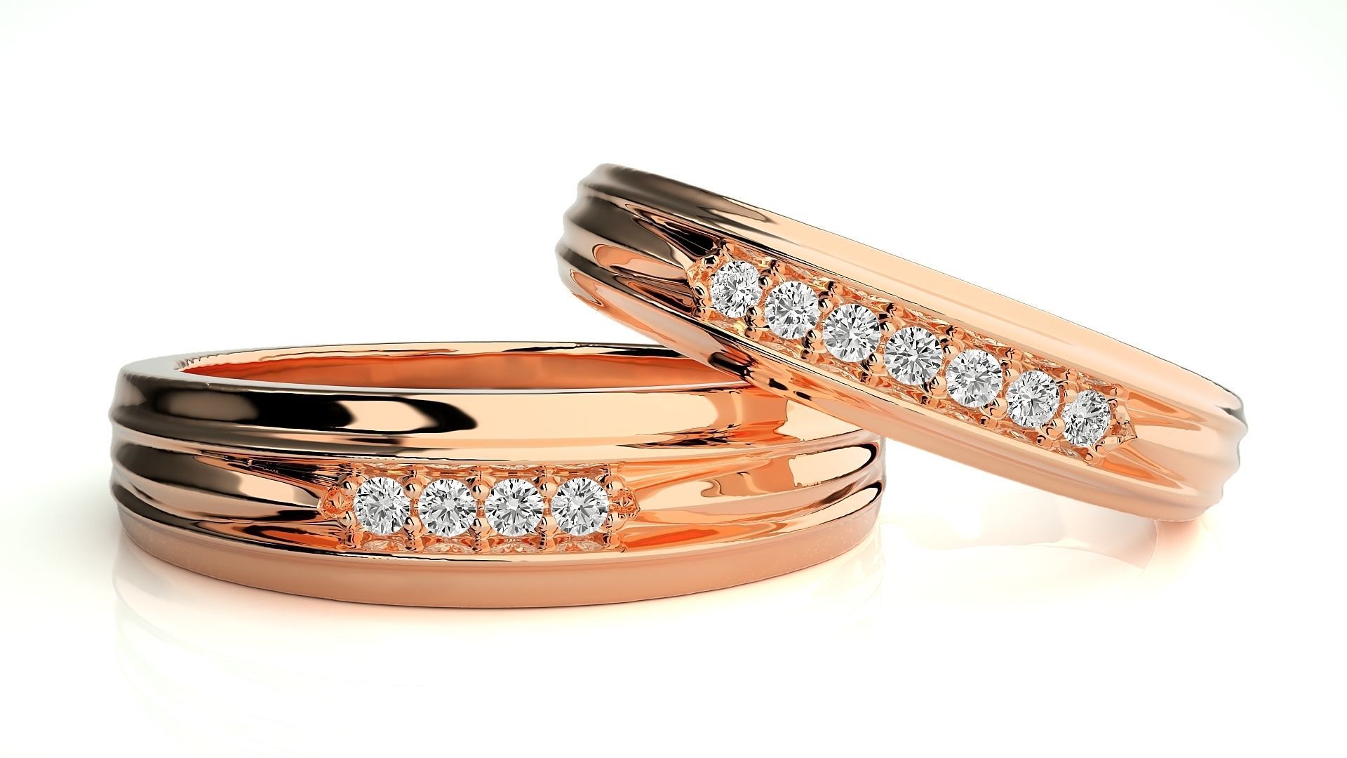 Band ring - hj4  1551 3D print model_1