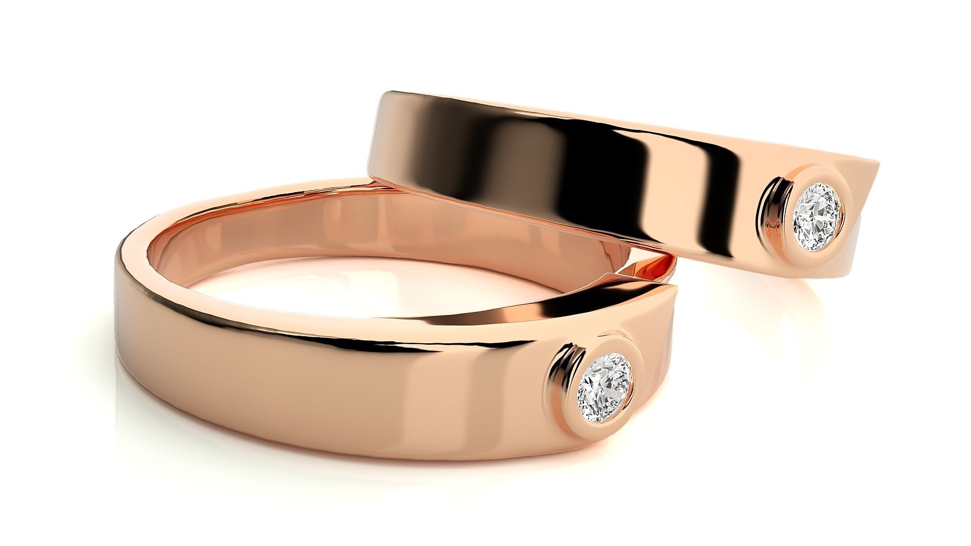 Band ring - HC0813 376  MAU NHA 3D print model_2