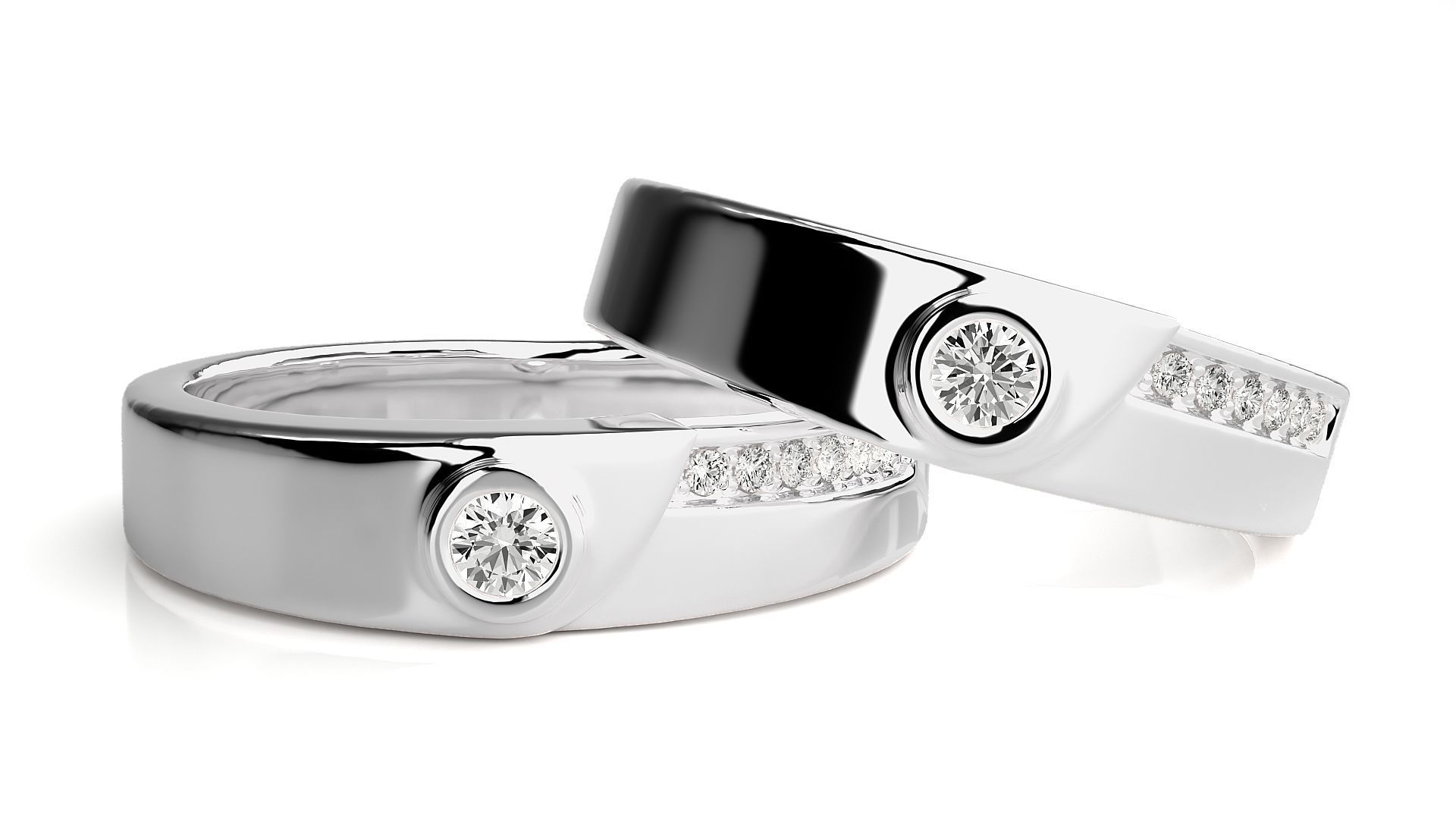 Band ring - HC0813 376  MAU NHA 3D print model_4