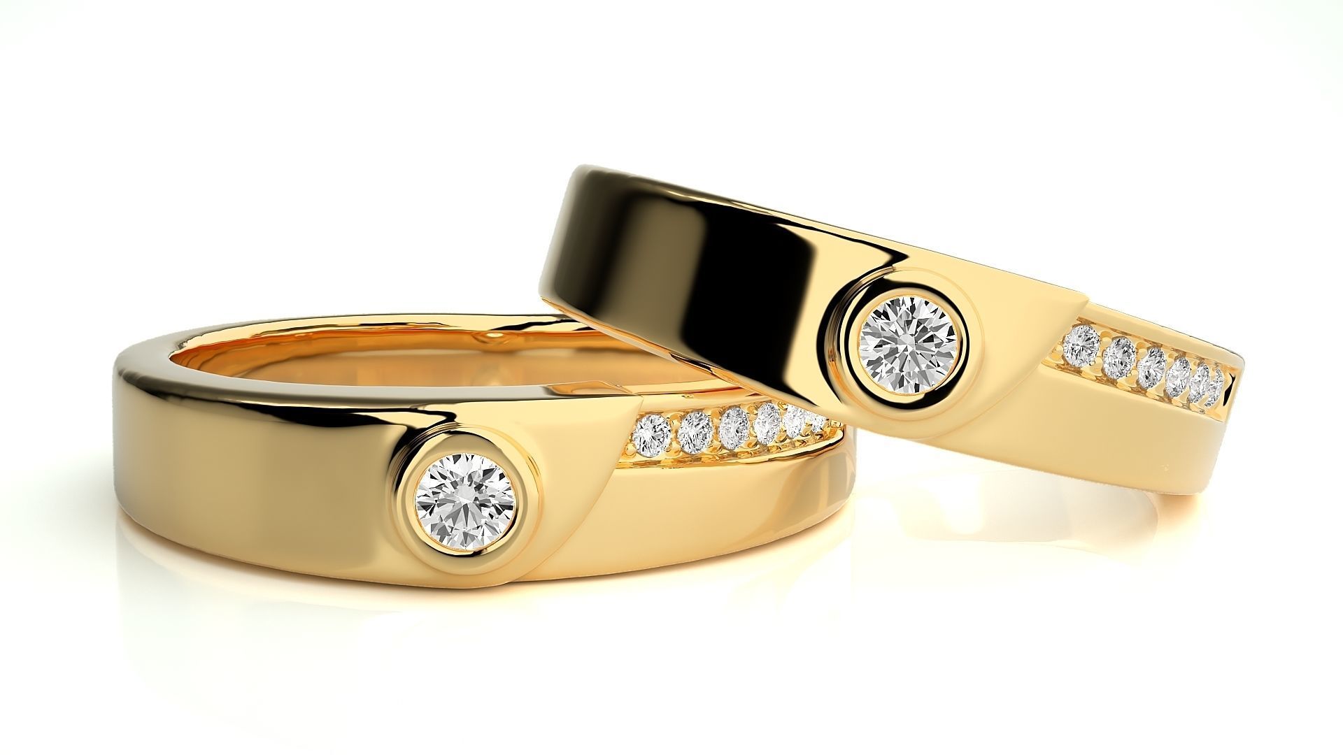 Band ring - HC0813 376  MAU NHA 3D print model_9