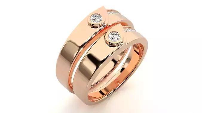 Band ring - HC0813 376  MAU NHA 3D print model