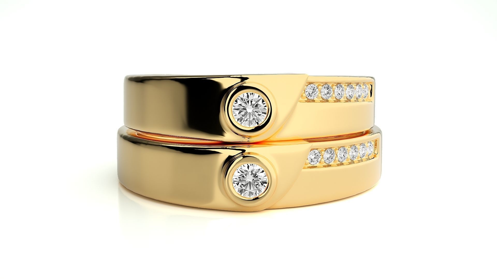 Band ring - HC0813 376  MAU NHA 3D print model_11