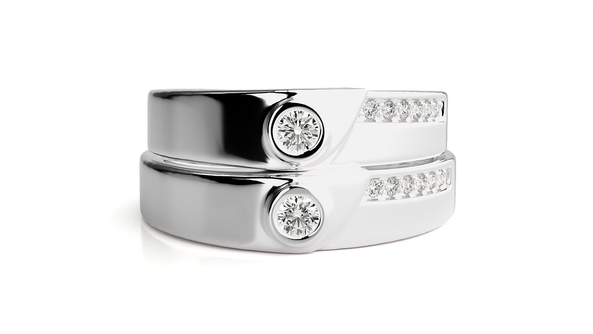 Band ring - HC0813 376  MAU NHA 3D print model_7