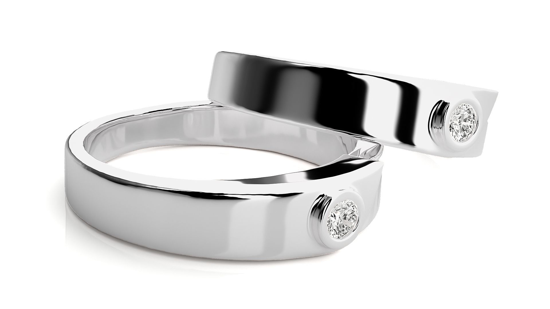 Band ring - HC0813 376  MAU NHA 3D print model_6