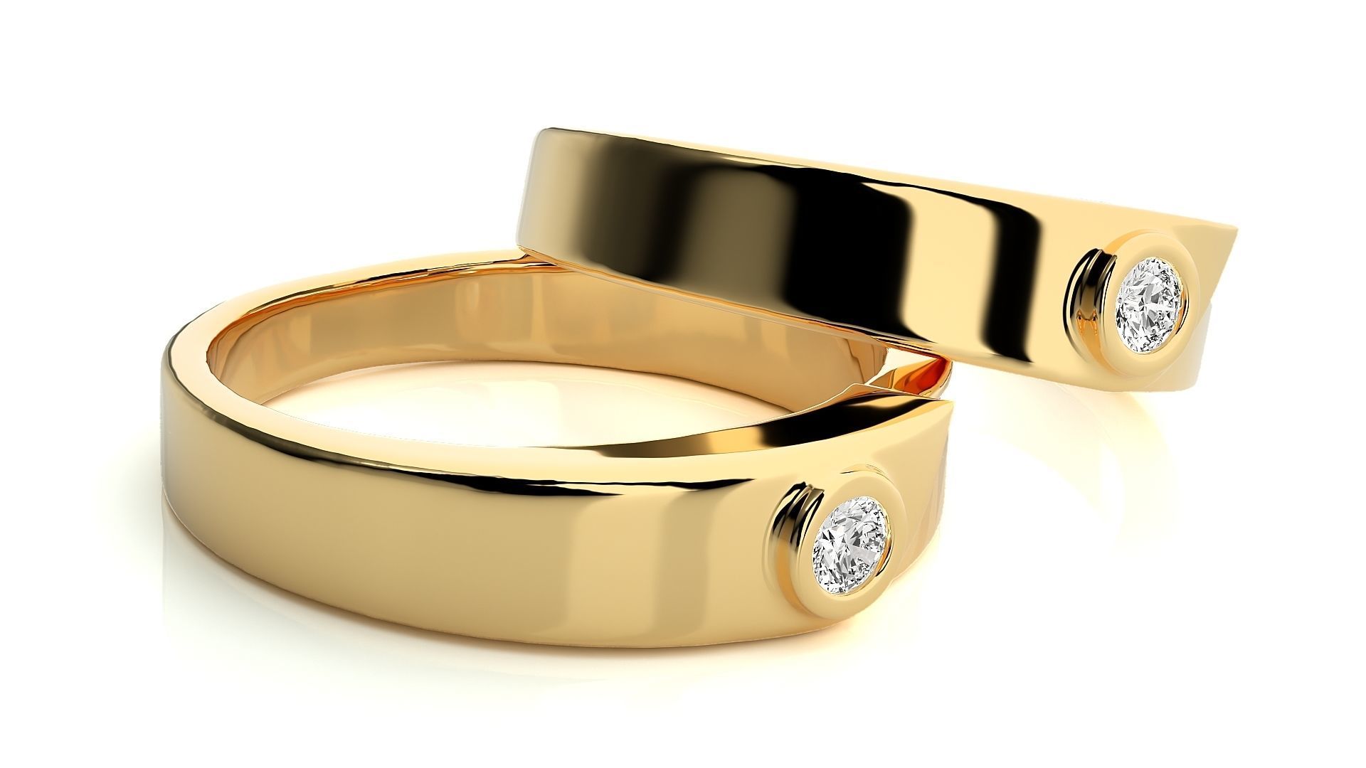 Band ring - HC0813 376  MAU NHA 3D print model_10