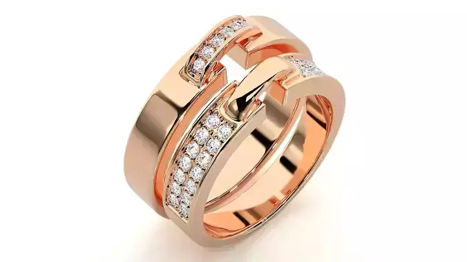 Band ring - HC0813 375  MAU NHA