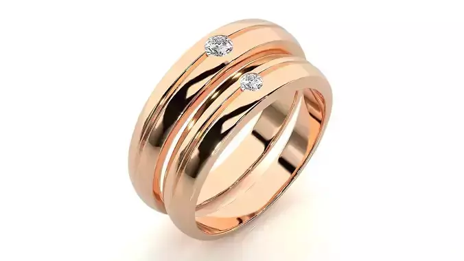 Band ring - HC0813 374  MAU NHA