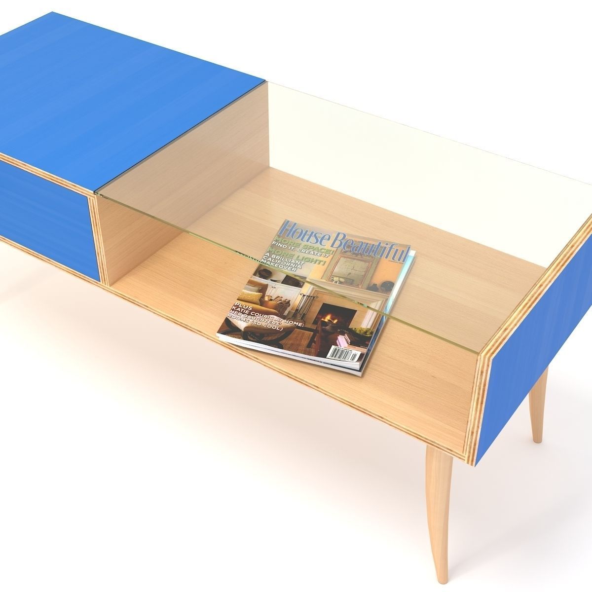 Retro Cupboard 3D model_7