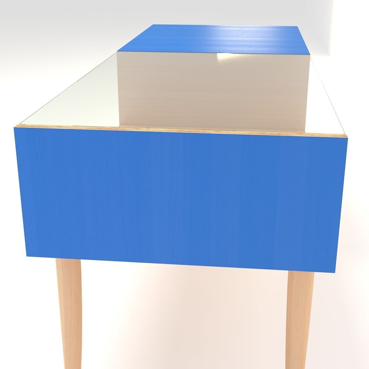 Retro Cupboard 3D model_11