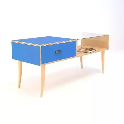 Retro Cupboard 3D model