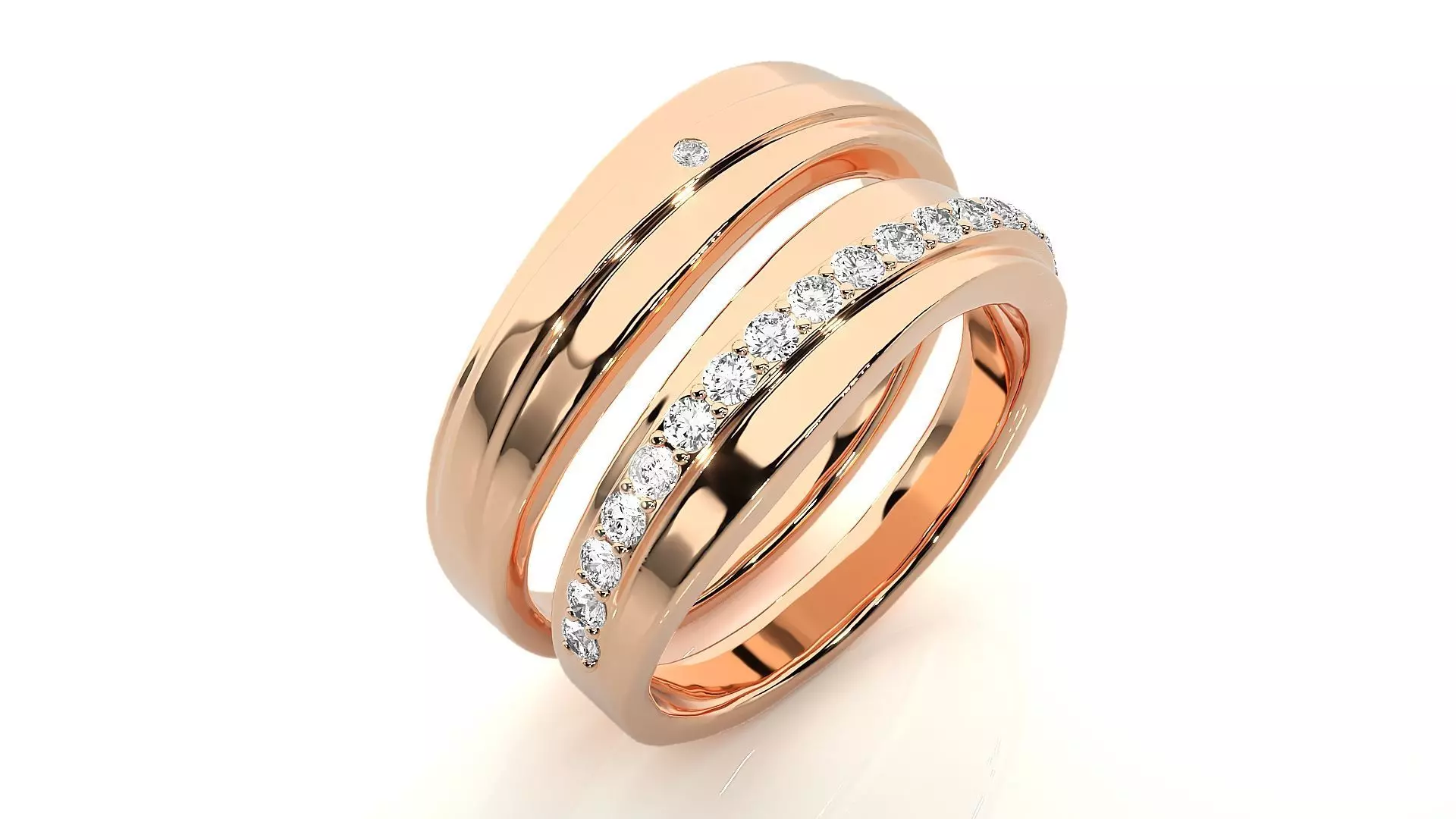 Band ring - HC0713 297 MAU NHA 3D print model