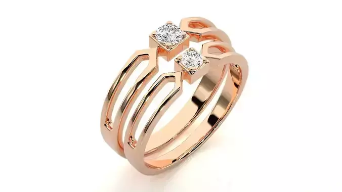 Band ring - HC0713 290  MAU NHA