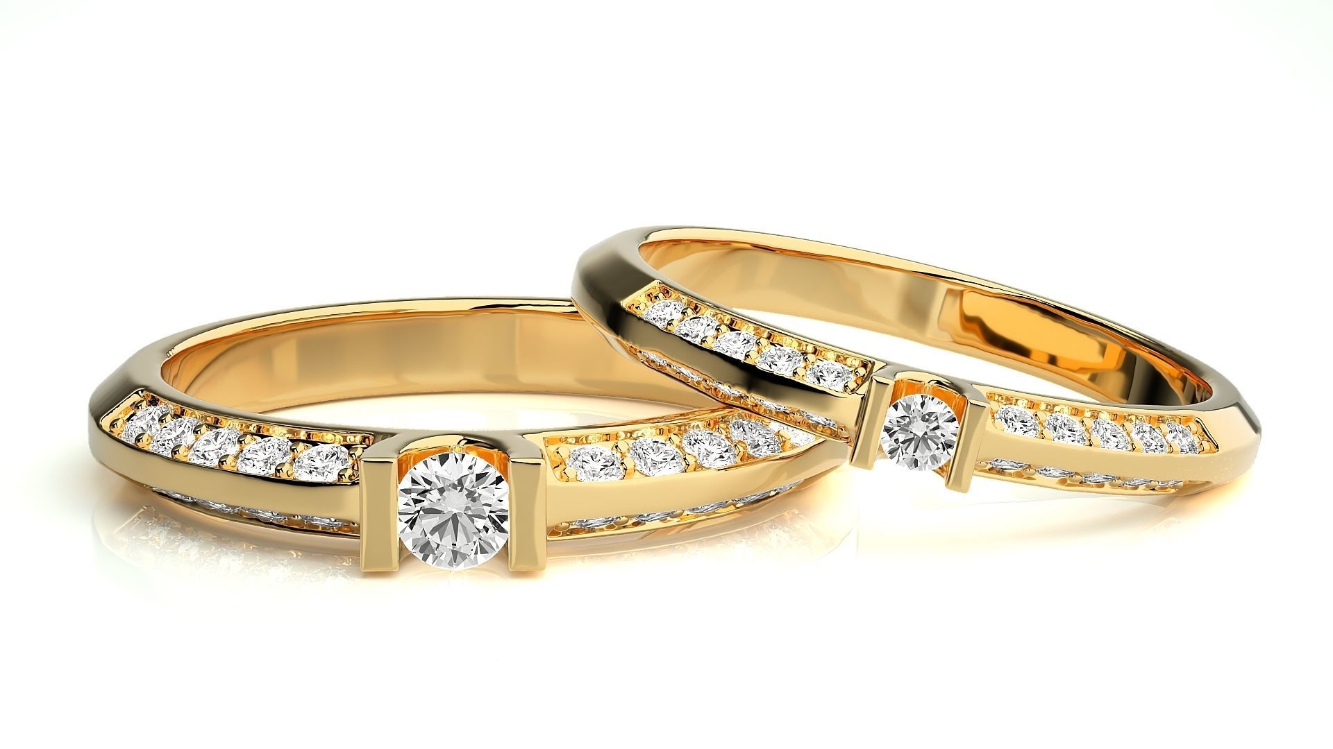 Band ring - HC0713 286 MS381 3D print model_9