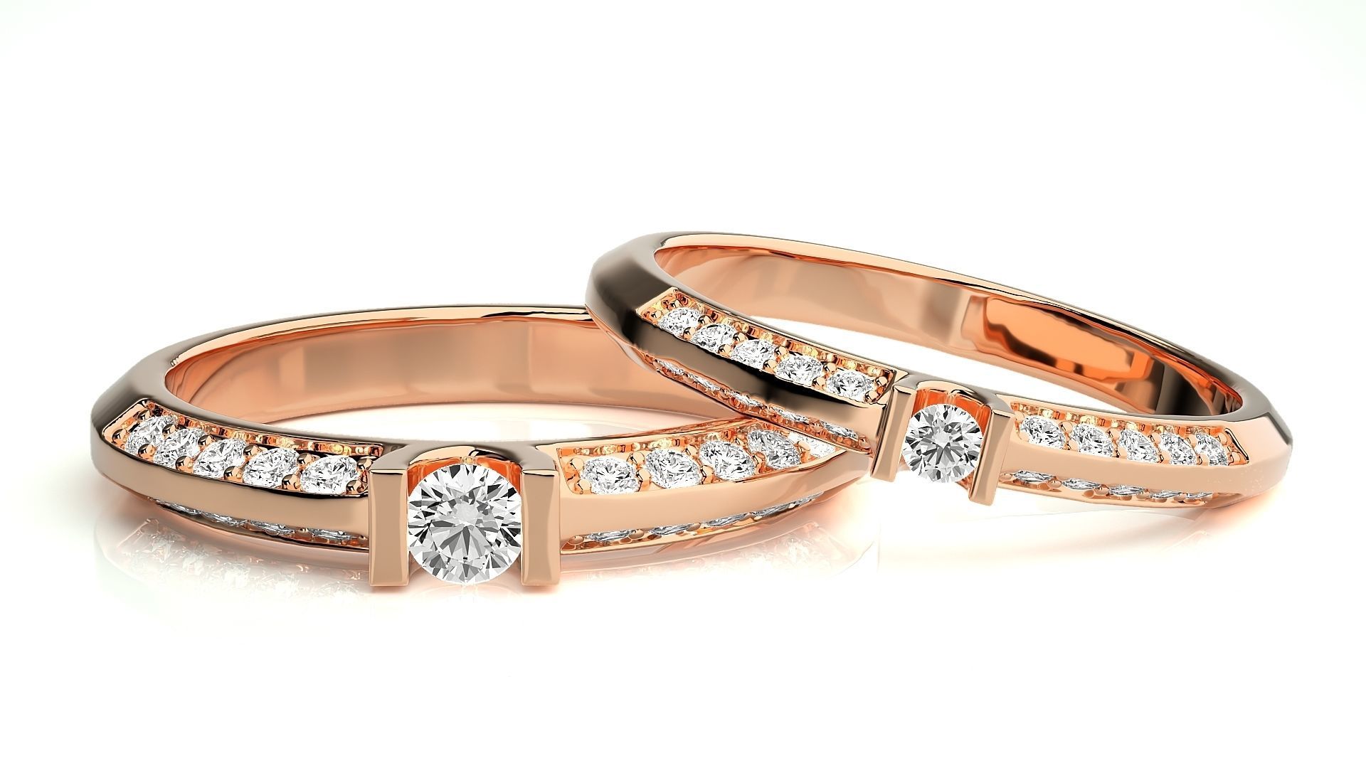 Band ring - HC0713 286 MS381 3D print model_1