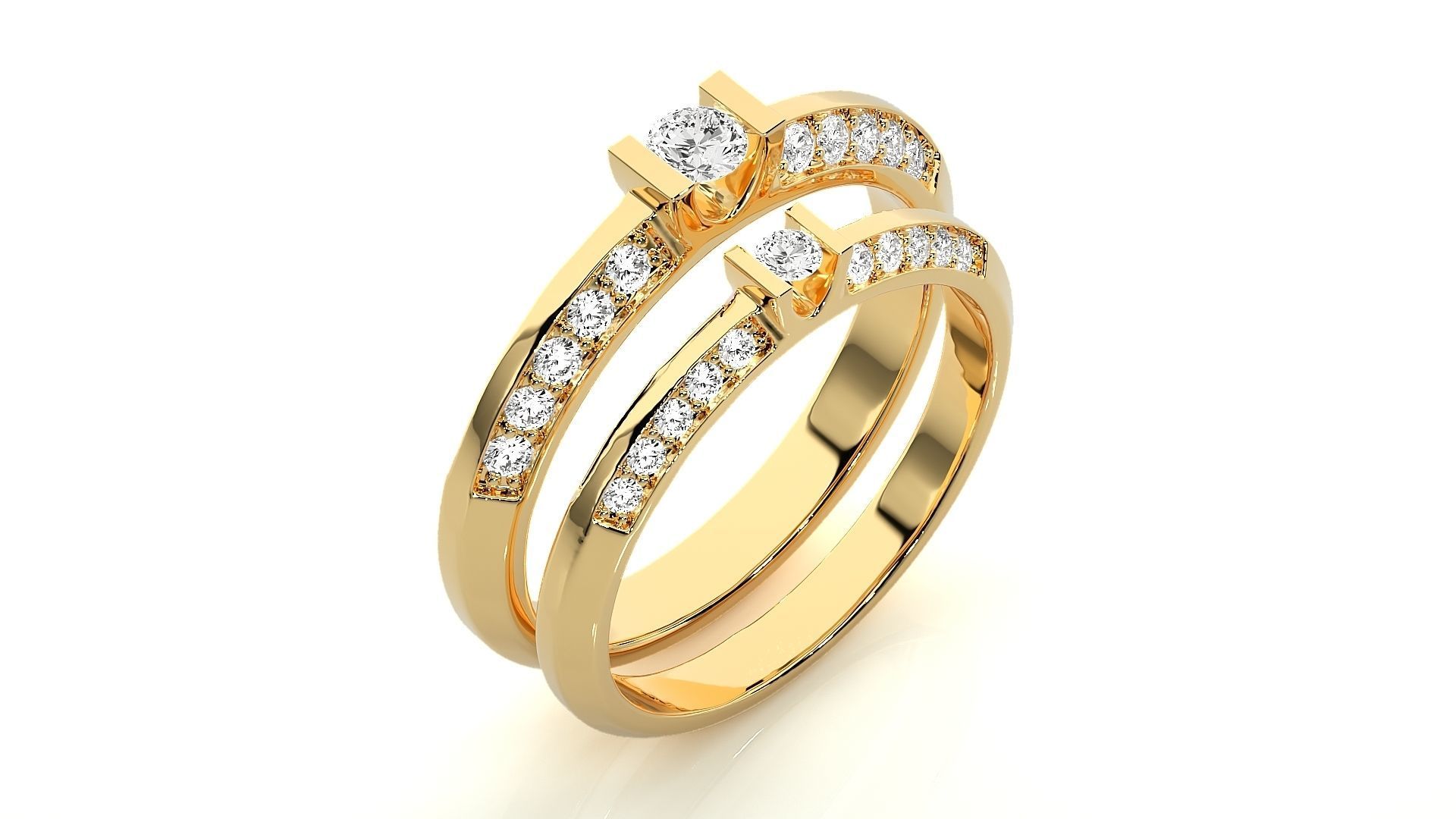 Band ring - HC0713 286 MS381 3D print model_12