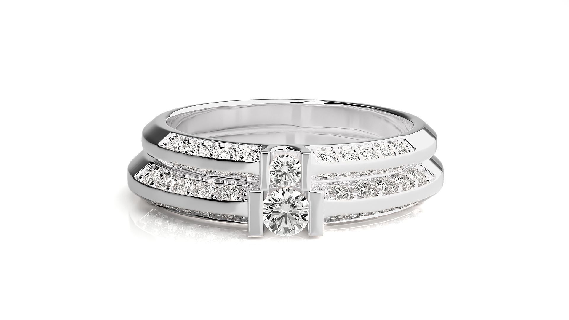 Band ring - HC0713 286 MS381 3D print model_7