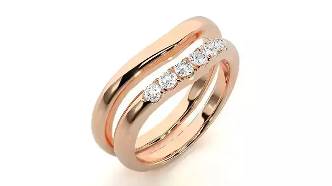 Band ring - HC0713 283  MAU NHA 3D print model