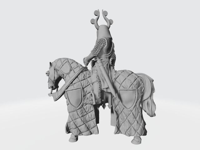 King Valdemar The Great medieval Danish king 3D print model_5