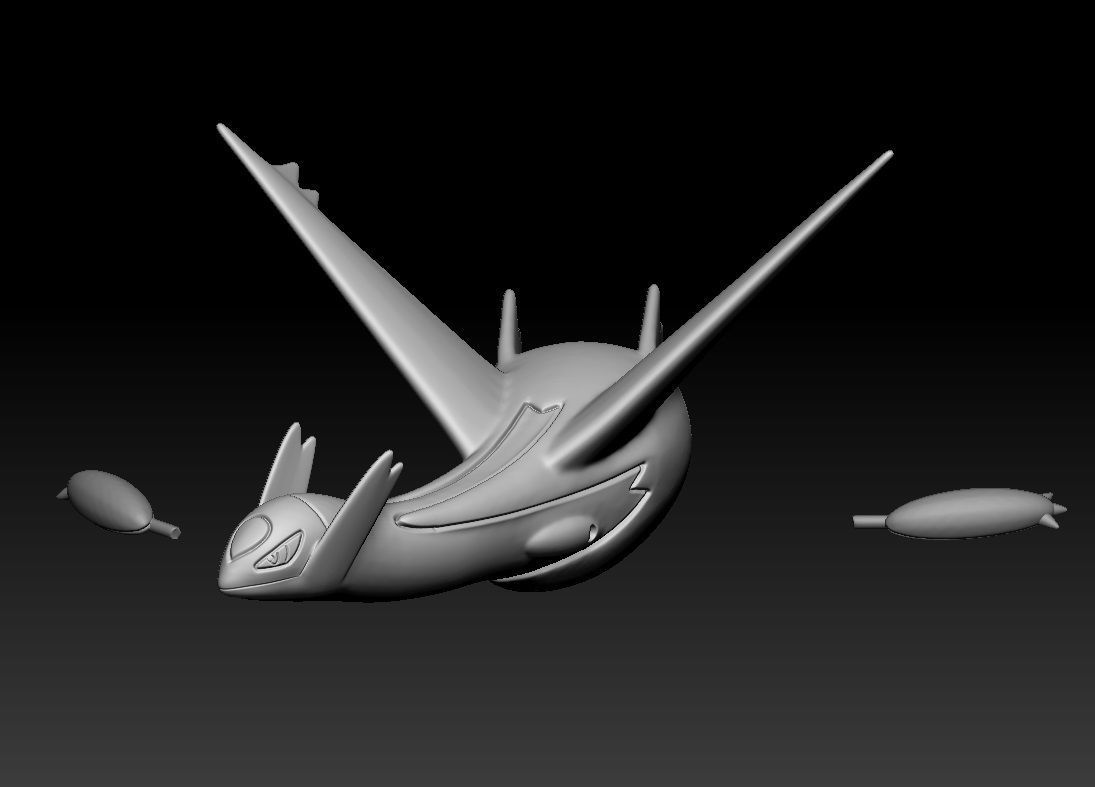 Pokemon Latios Latias 3D print model_1