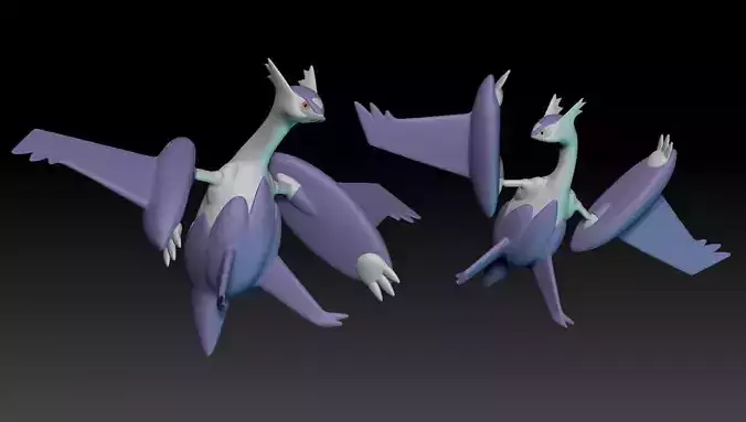 Pokemon Latios Latias Mega Evolution 3D print model