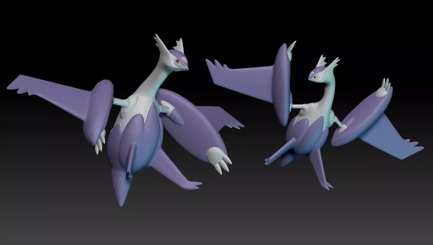 Pokemon Latios Latias Mega Evolution 3D print model_0