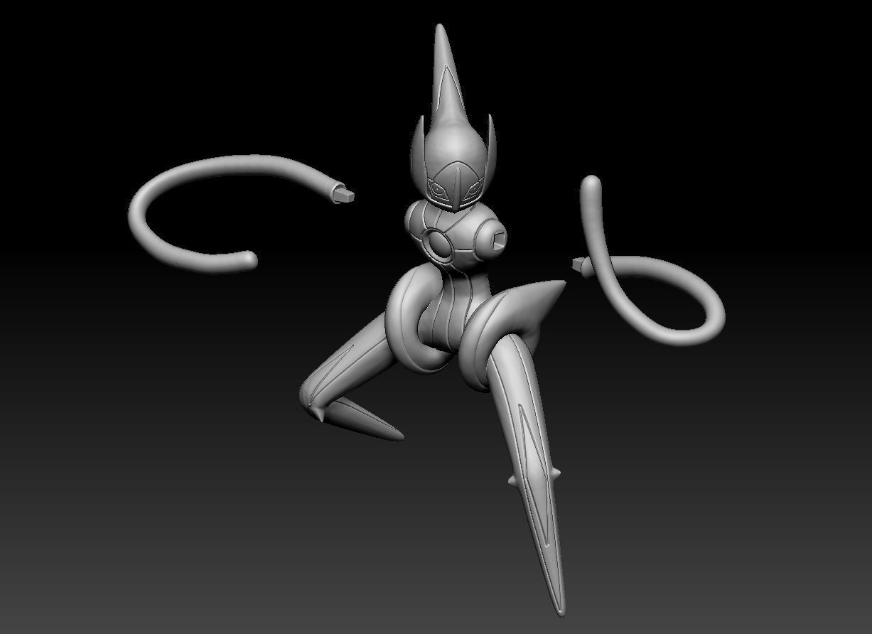 Pokemon Deoxys 3D print model_5