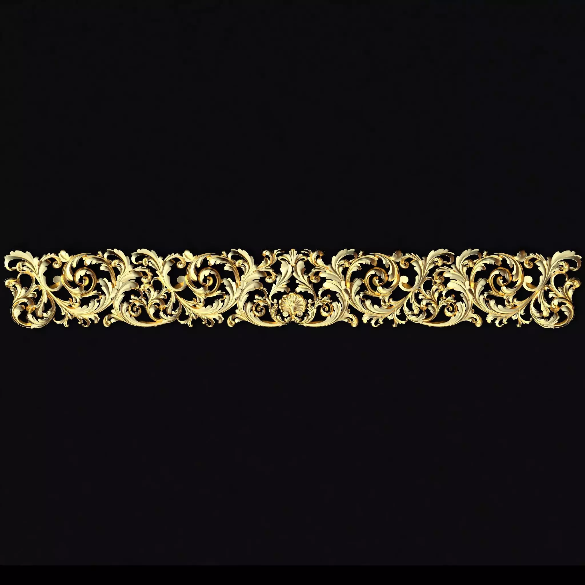 dekor ornament 3D model_0