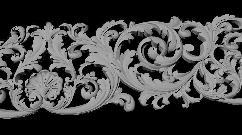 dekor ornament 3D model_1