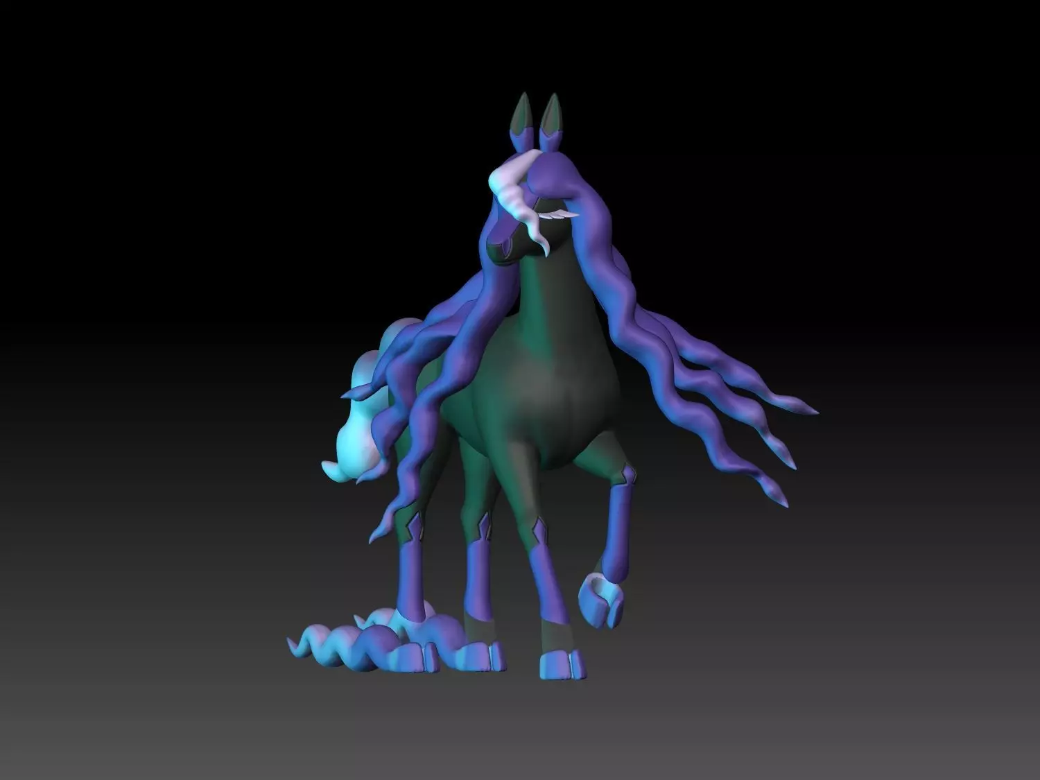 Pokemon Sprectrier 3D print model_0