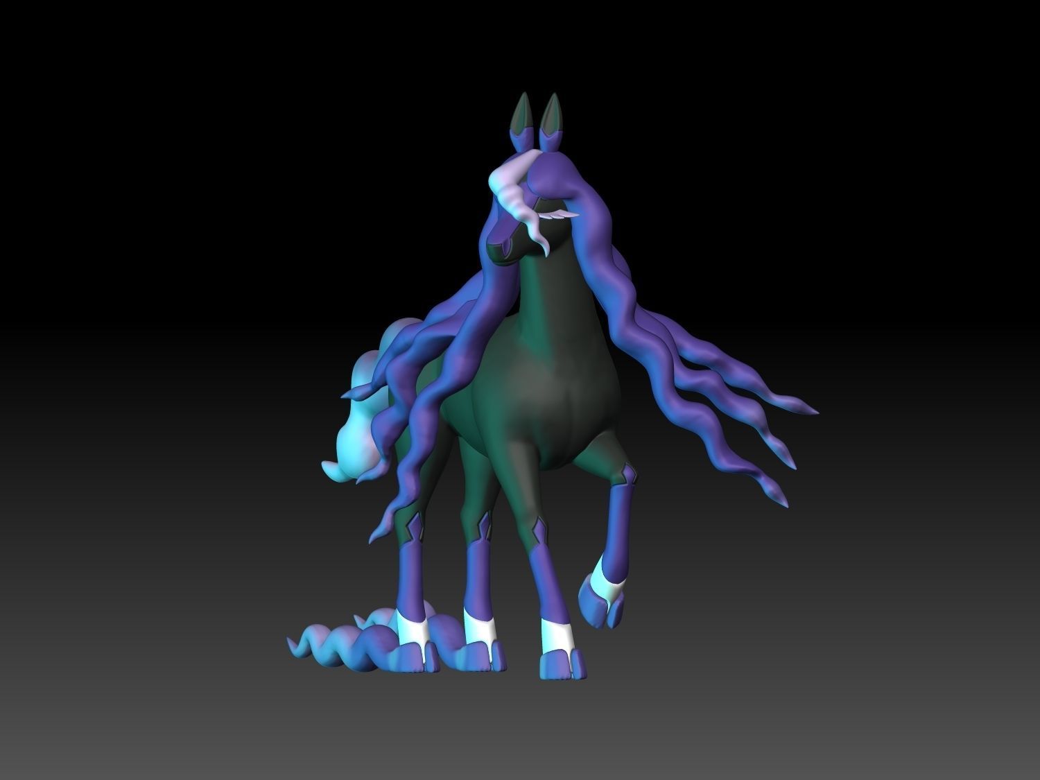 Pokemon Sprectrier 3D print model_1