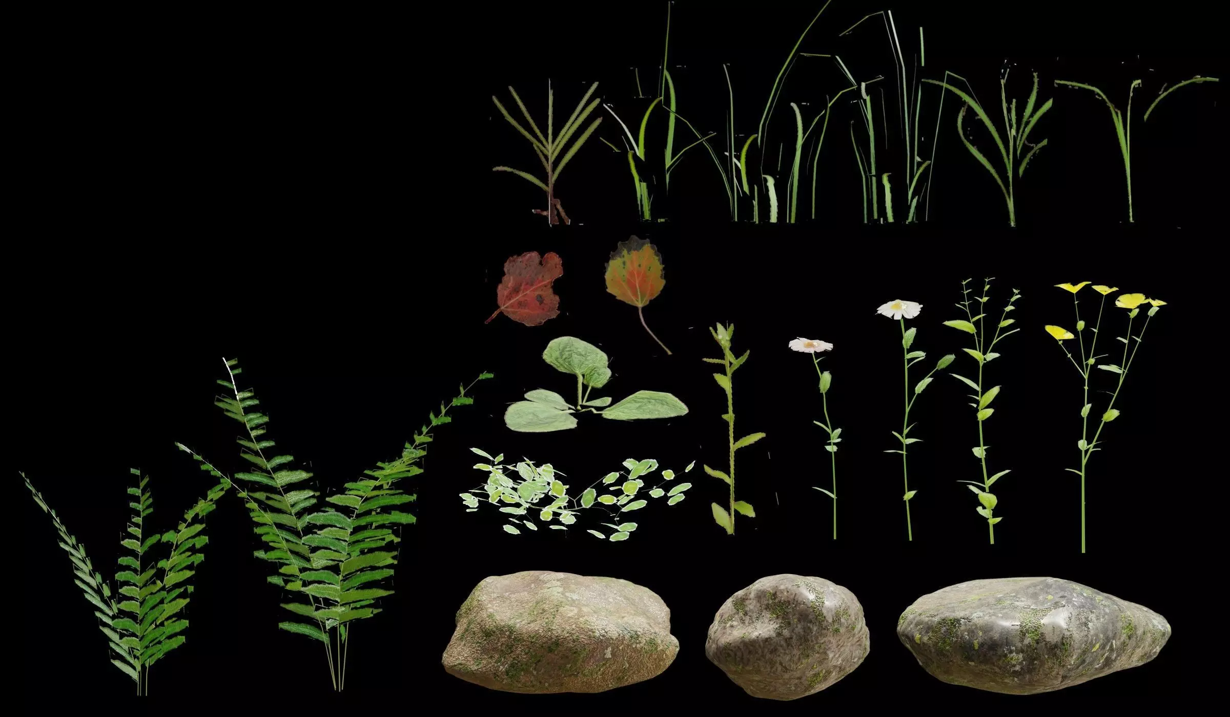 Nature pack Free 3D model