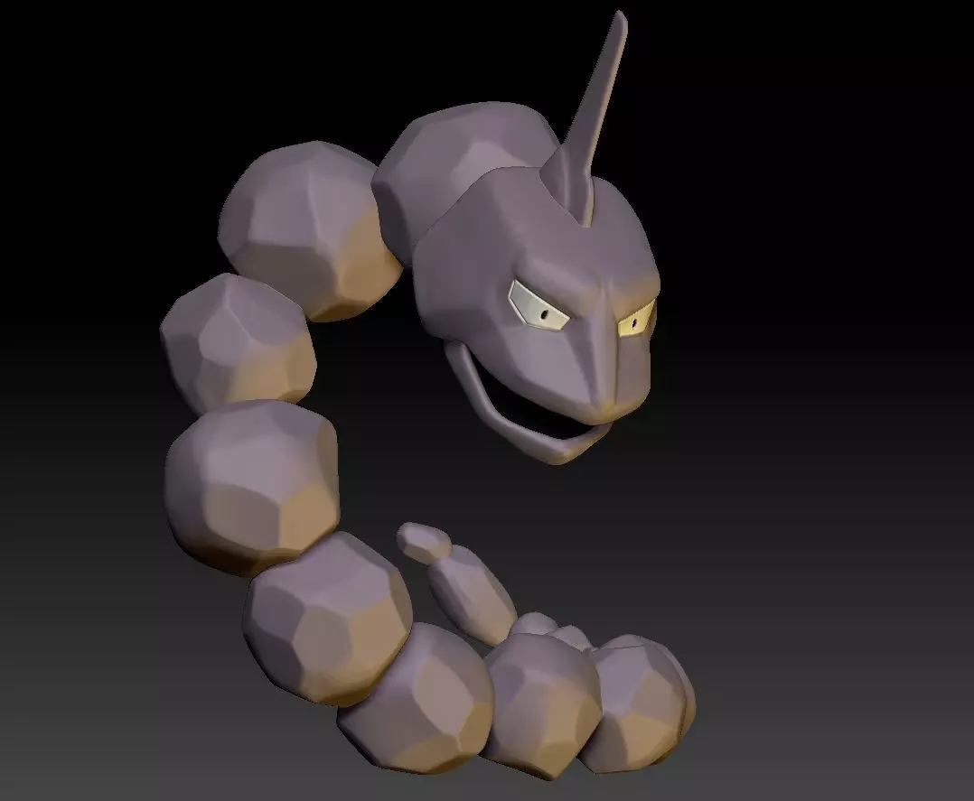 Pokemon Onix 3D print model_0
