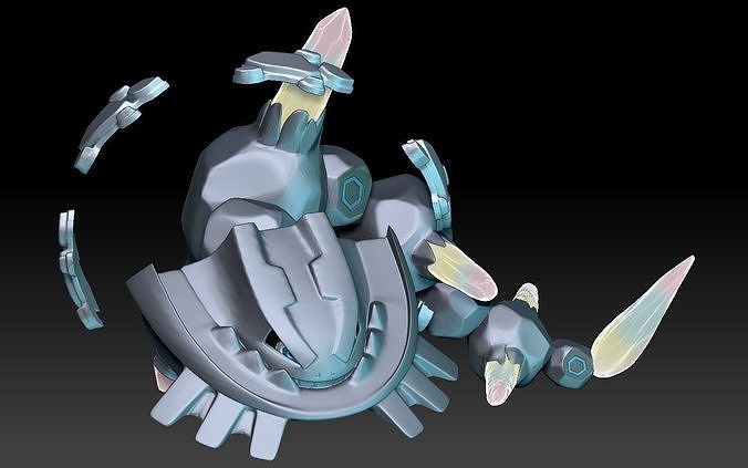 Pokemon Mega Steelix 3D print model