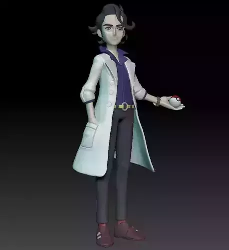 Pokemon Kalos Professor Sycamore