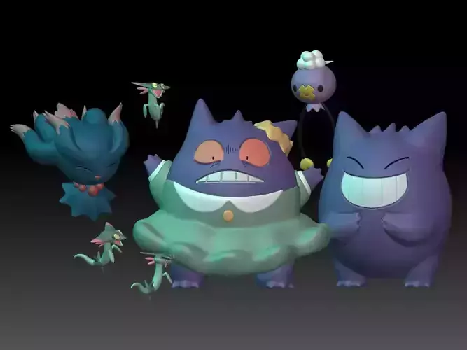 Pokemon Gengar Shouko Poketoon TV
