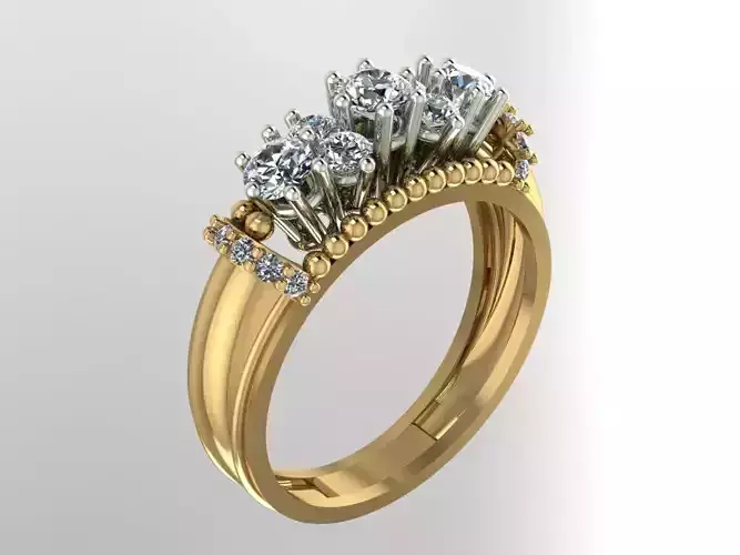 Ring jewelry 3D print model 3D print model 2021