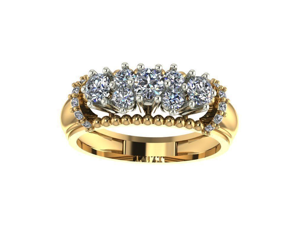 Ring jewelry 3D print model 3D print model 2021 3D print model_1