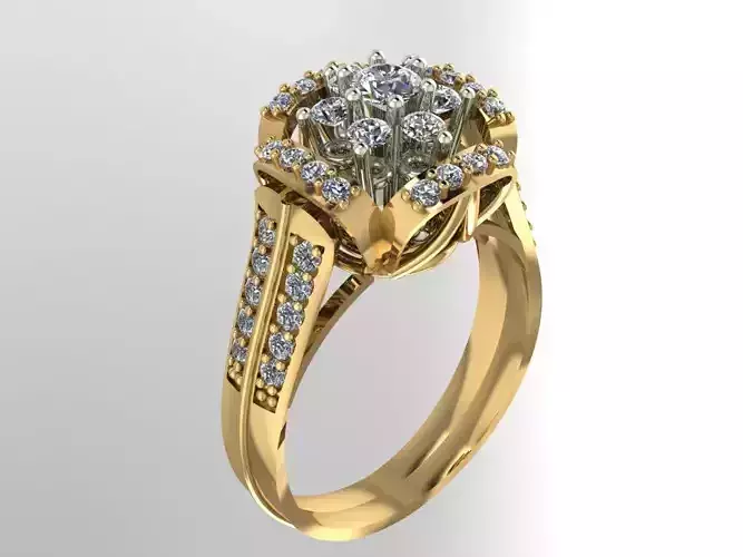 Ring jewelry 3D print model 3D print model 2021