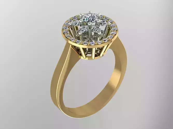 Ring jewelry 3D print model 3D print model 2021