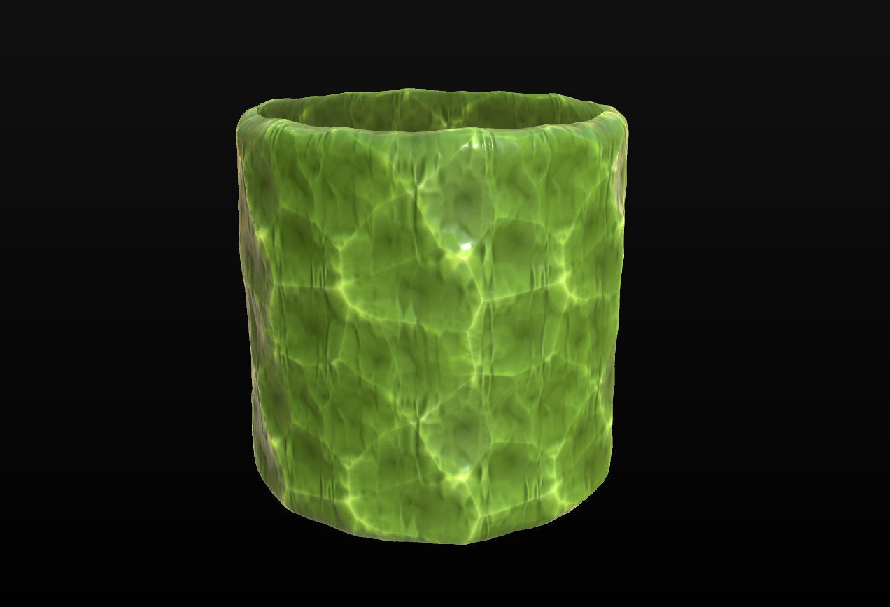 8 Stylized and Seamless Crystals PBR Materials - Set 2 Texture_15