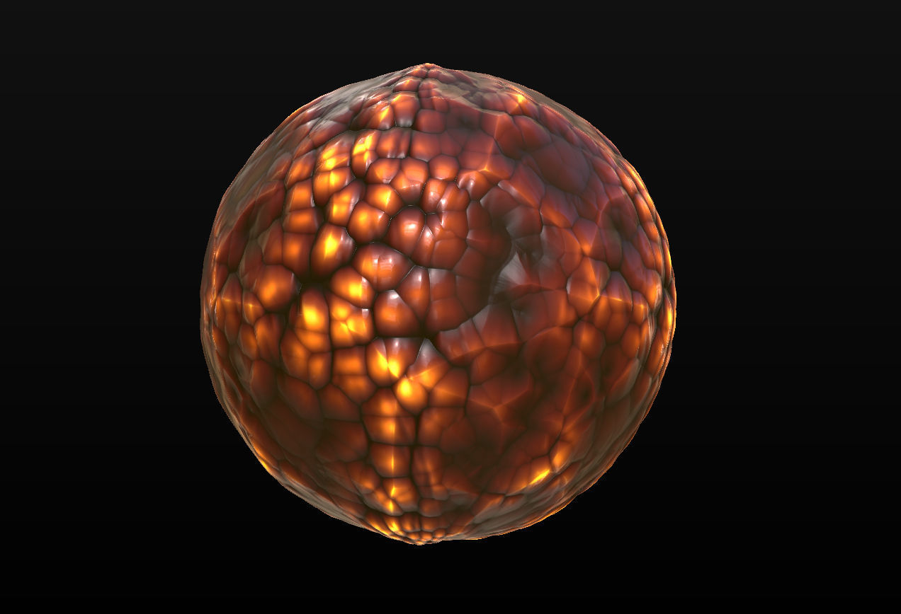 8 Stylized and Seamless Crystals PBR Materials - Set 2 Texture_10