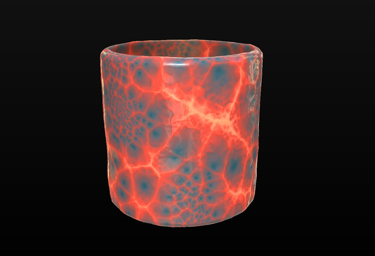 8 Stylized and Seamless Crystals PBR Materials - Set 2 Texture_24