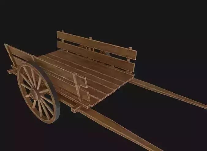 Old Wooden Cart