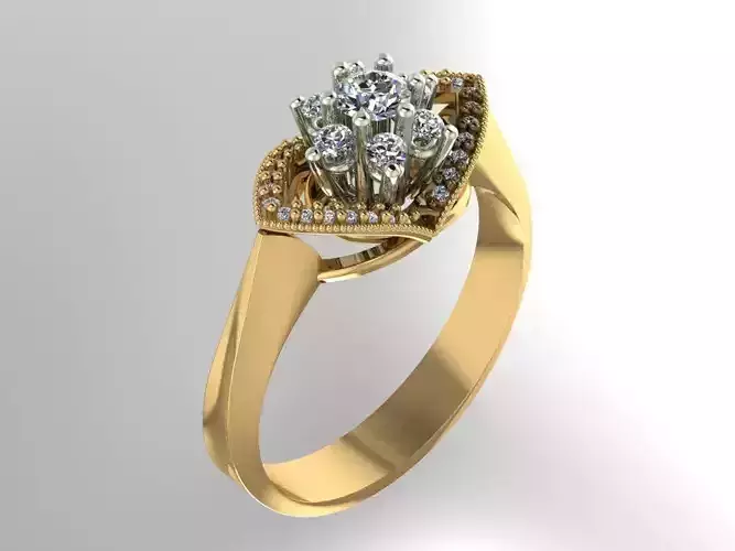 Ring jewelry 3D print model 3D print model 2021