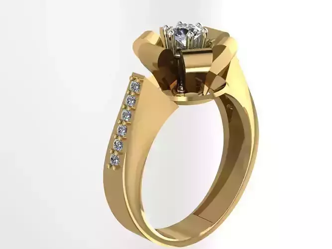 Ring jewelry 3D print model 3D print model 2021