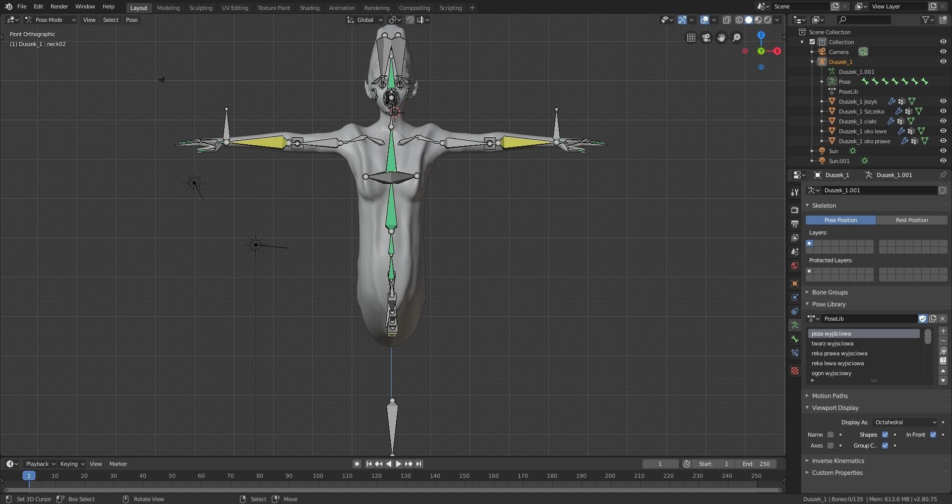 Water Ghost - River Low-poly 3D model_13