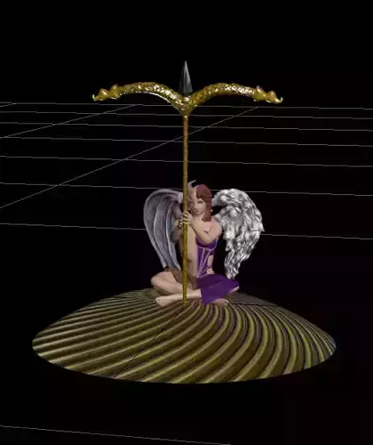 Libra Scales 3D model