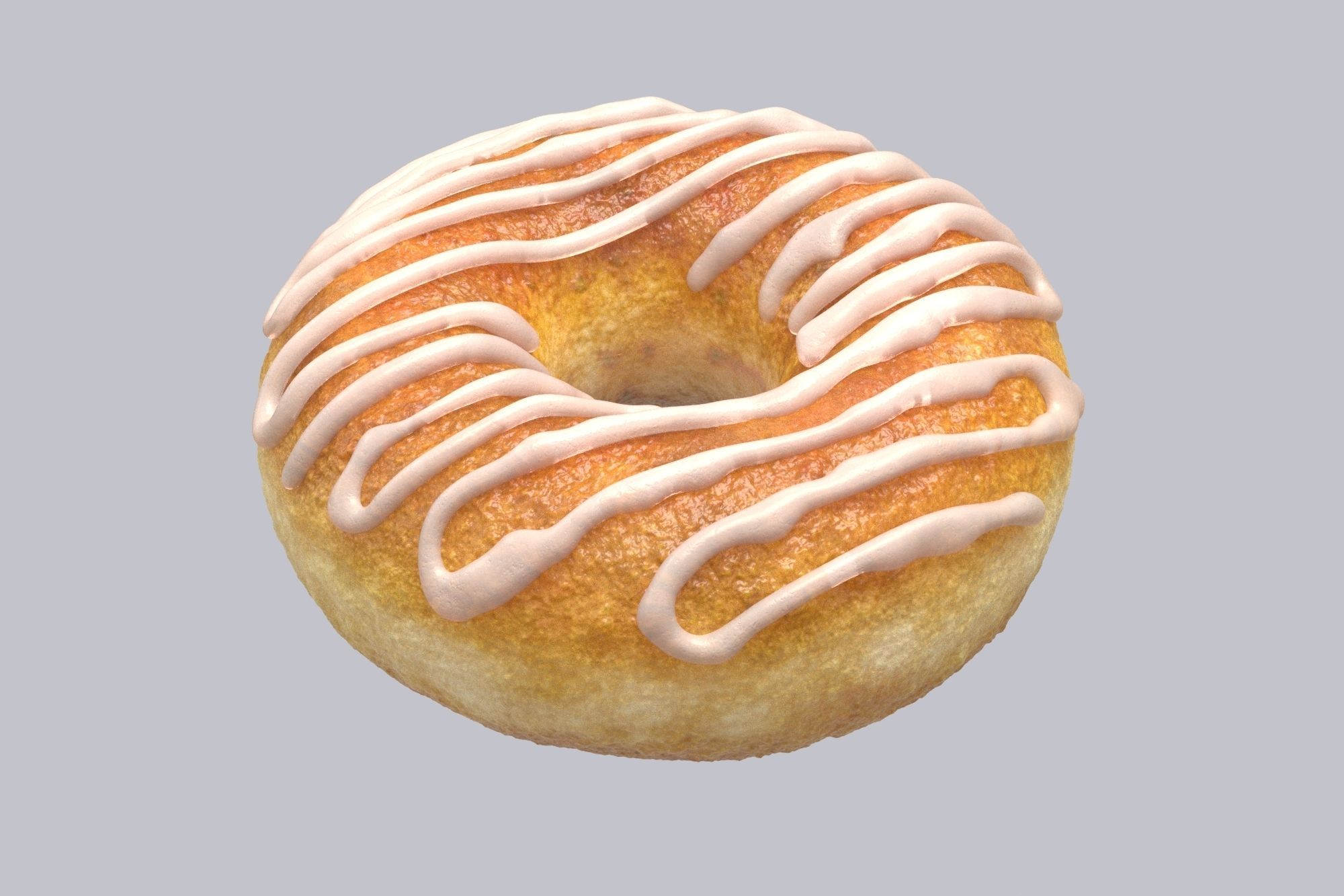 Donut  3D model_8